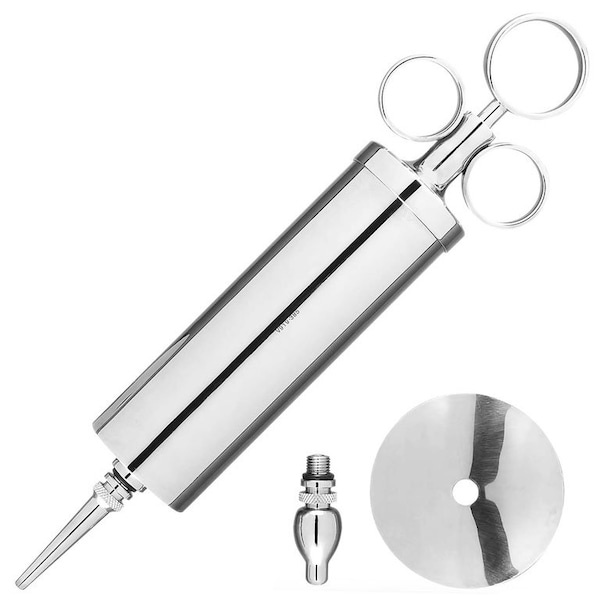 Miltex Vantage Metal Ear Syringe, 4oz Capacity